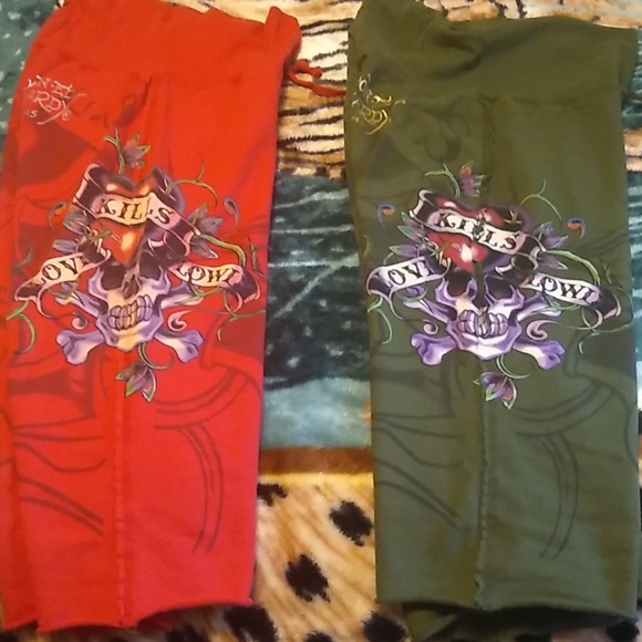 Ed Hardy Sweat Capris - Picture 2 of 2